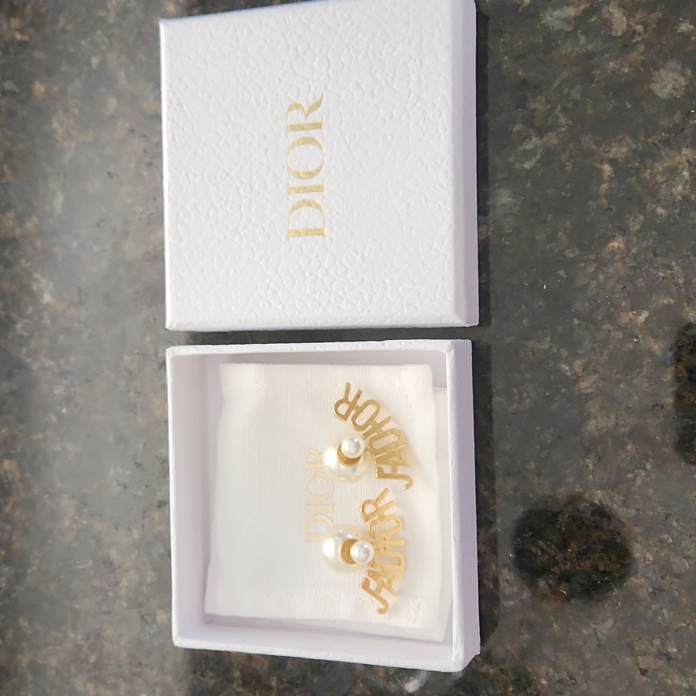 DIOR tribal earrings